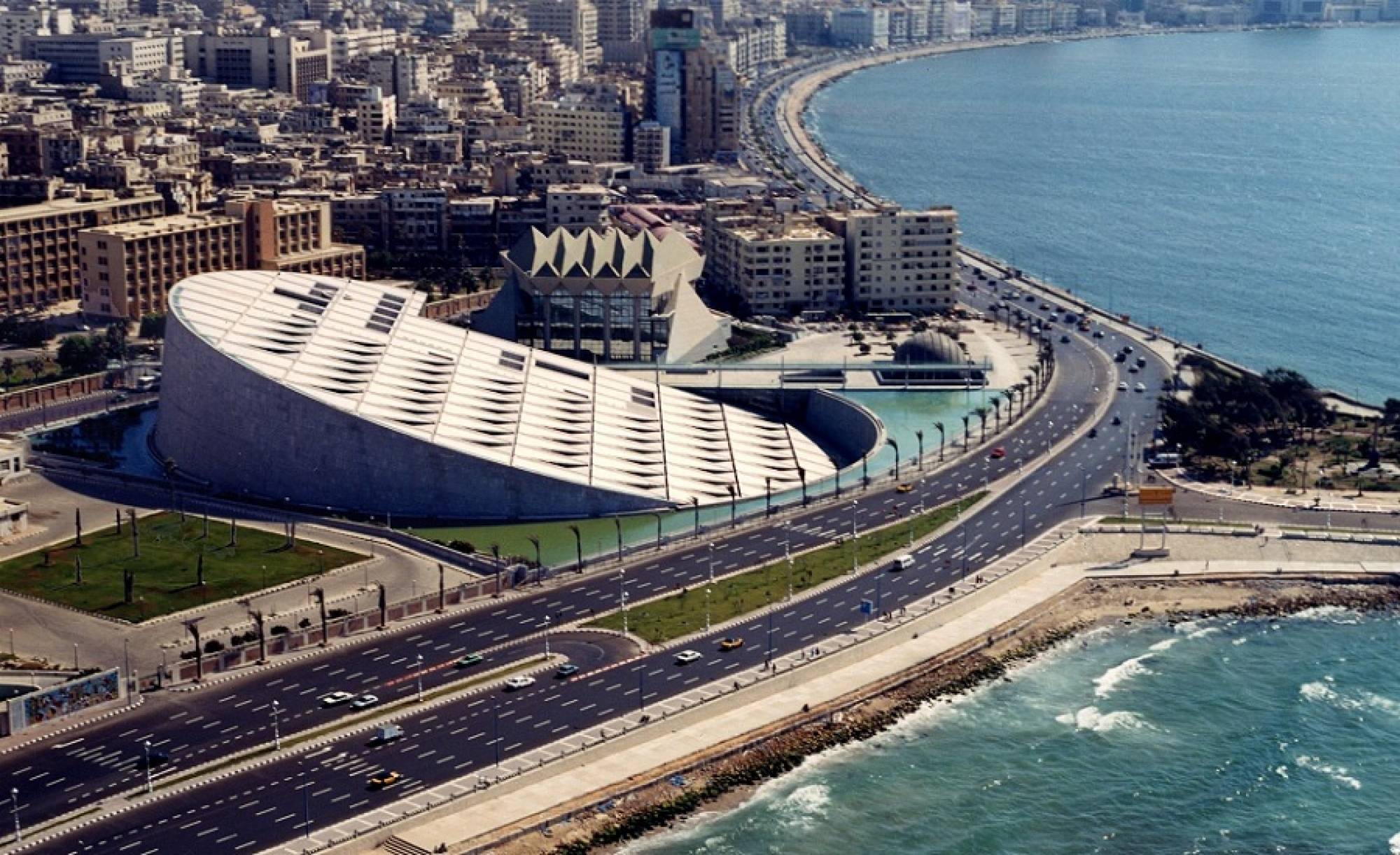 The Roman theater, Alexandrian library & Qaitbay citadel tour